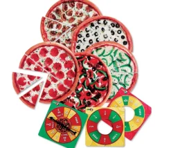 Tout Pour le Jeu Jeu Pizza fractions fun junior