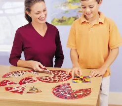 Tout Pour le Jeu Jeu Pizza fractions fun junior