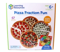 Tout Pour le Jeu Jeu Pizza fractions fun junior