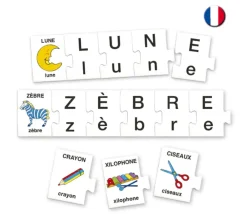 Tout Pour le Jeu Jeu puzzle Cherche les lettres - Découverte de l'alphabet