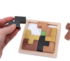 Tout Pour le Jeu Jeu puzzle cube en bois - jeu casse tête évolutif