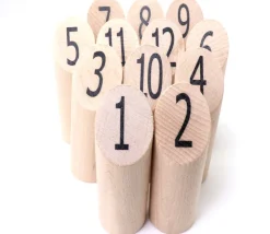 Enfant Tout Pour le Jeu Jeu quilles finlandaises en bois fabriquées en France