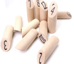 Enfant Tout Pour le Jeu Jeu quilles finlandaises en bois fabriquées en France