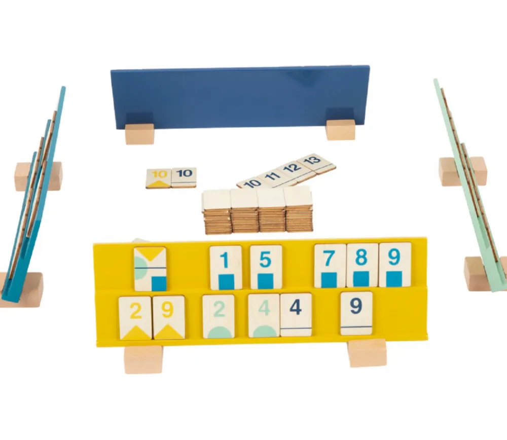 Tout Pour le Jeu Jeu Rummy en bois. Version pastel