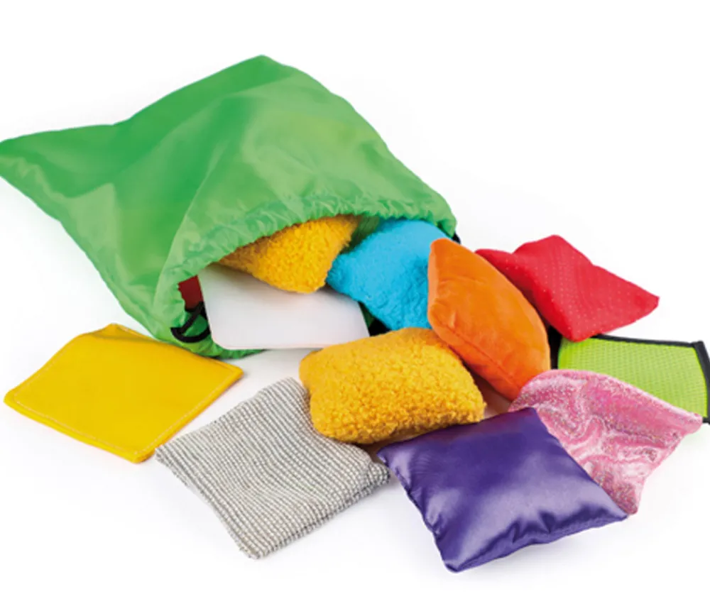 Enfant Tout Pour le Jeu Jeu tactile 20 petits sacs sensoriels - Découverte des textures et matières
