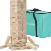 Tout Pour le Jeu Jeu Tour géante équilibre en bois 64 blocs