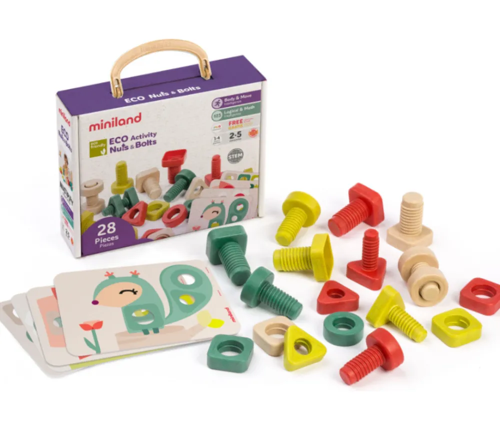 Enfant Tout Pour le Jeu Jeu Vis et écrous - Kit Eco friendly