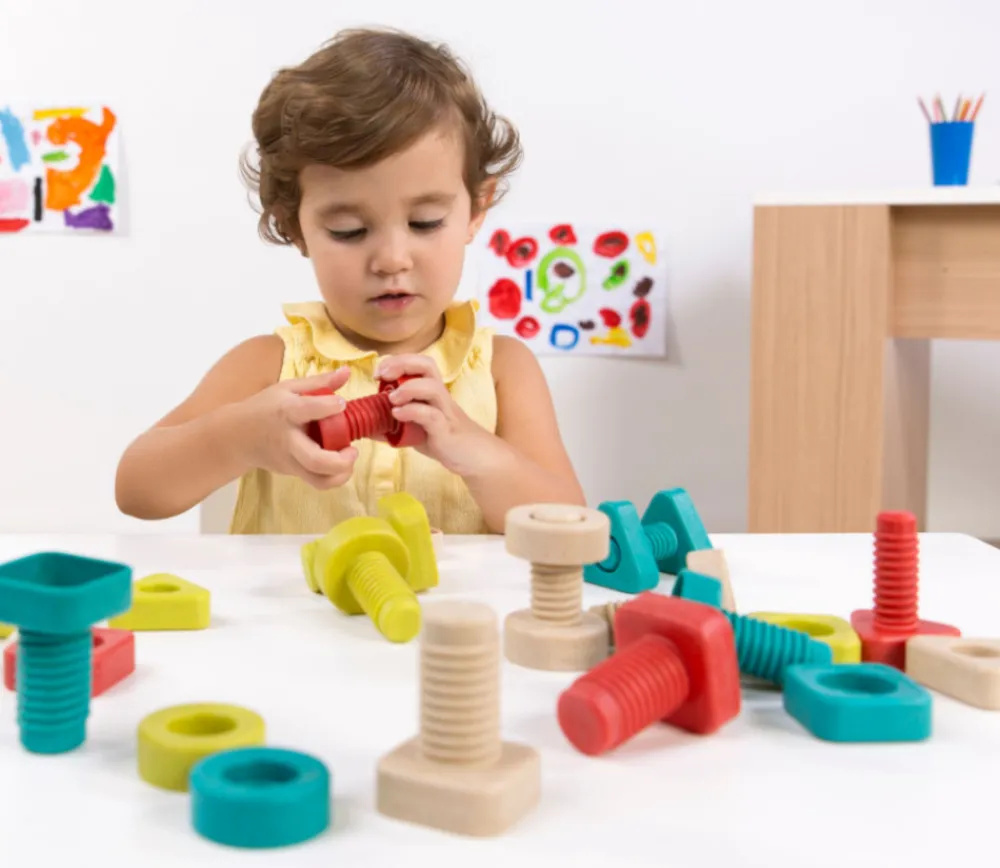 Enfant Tout Pour le Jeu Jeu Vis et écrous - Kit Eco friendly