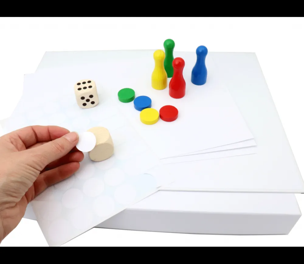 Tout Pour le Jeu Kit 3 Géant : créer votre jeu avec pions et dés géants