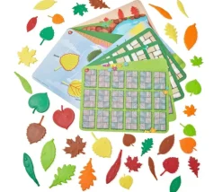 Tout Pour le Jeu Kit activités math feuilles sensorielles (plastique 100% recyclé)