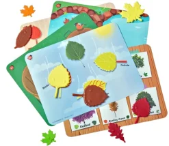 Tout Pour le Jeu Kit activités math feuilles sensorielles (plastique 100% recyclé)