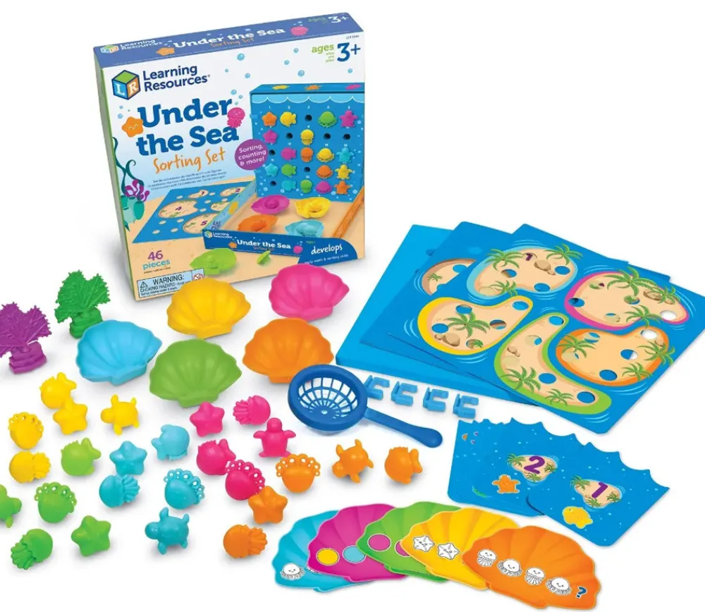 Tout Pour le Jeu Kit complet jeu de tri et comptage Océan