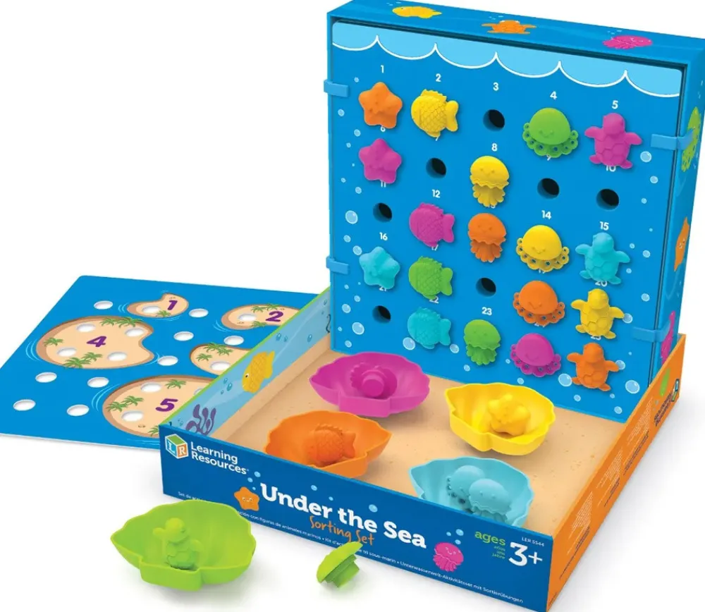 Tout Pour le Jeu Kit complet jeu de tri et comptage Océan