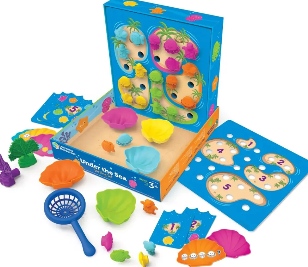 Tout Pour le Jeu Kit complet jeu de tri et comptage Océan