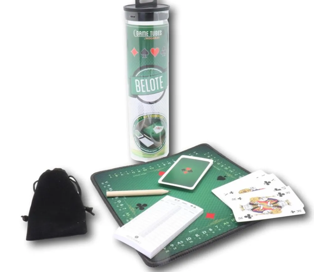 Tout Pour le Jeu Kit complet pour jeu de belote. Game tubes