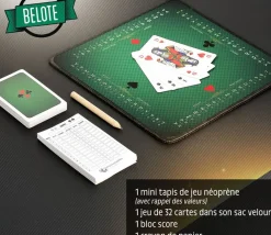 Tout Pour le Jeu Kit complet pour jeu de belote. Game tubes