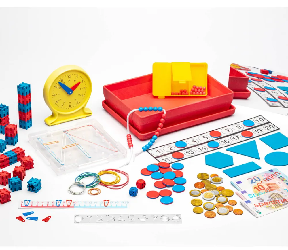 Tout Pour le Jeu Kit mathématiques multi-activités nombres de 1 à 20 - 93 pièces