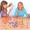 Tout Pour le Jeu Kit tiges et boules : 330 pièces géométrie en 3 dimensions