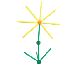 Tout Pour le Jeu Kit tiges et boules : 330 pièces géométrie en 3 dimensions