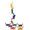 Enfant Tout Pour le Jeu La pêche aux crabes en bois - Jeu de pêche à la ligne