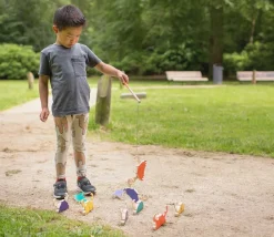 Enfant Tout Pour le Jeu La pêche aux crabes en bois - Jeu de pêche à la ligne