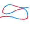 Tout Pour le Jeu Lacet de comptage 100 boules rouges et bleues - 150 cm