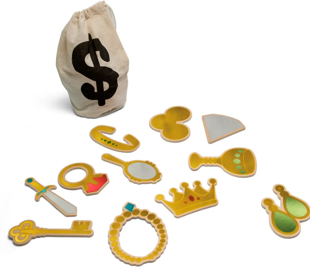 Enfant Tout Pour le Jeu Le voleur - 11 pièces en bois - Jeu de groupe