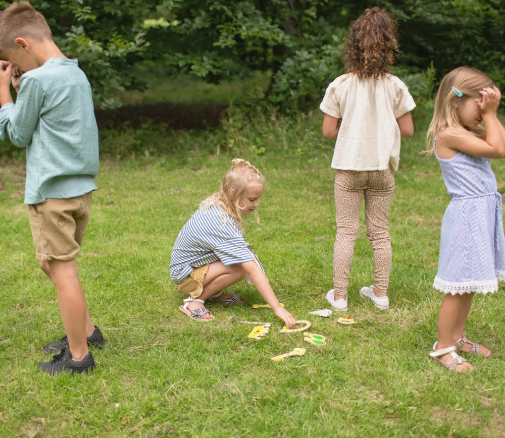Enfant Tout Pour le Jeu Le voleur - 11 pièces en bois - Jeu de groupe