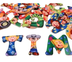 Tout Pour le Jeu Lettre alphabet personnage en bois à l'unité - 7 cm initiale déco