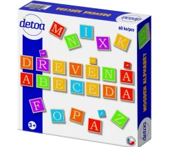 Tout Pour le Jeu Lettres en bois - alphabet - 60 pièces