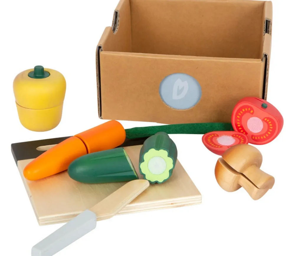 Tout Pour le Jeu Légumes à découper en bois fresh