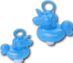 Enfant Tout Pour le Jeu Licorne à pêcher bleu turquoise 11 cm pour pêche aux canards