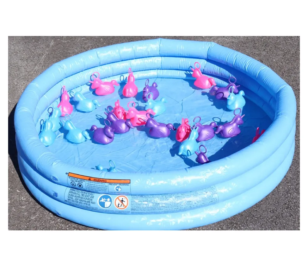 Enfant Tout Pour le Jeu Licorne à pêcher bleu turquoise 11 cm pour pêche aux canards