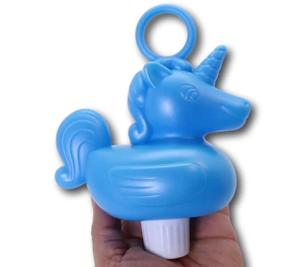 Enfant Tout Pour le Jeu Licorne à pêcher bleu turquoise 15 cm pour pêche aux canards