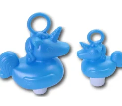 Enfant Tout Pour le Jeu Licorne à pêcher bleu turquoise 15 cm pour pêche aux canards