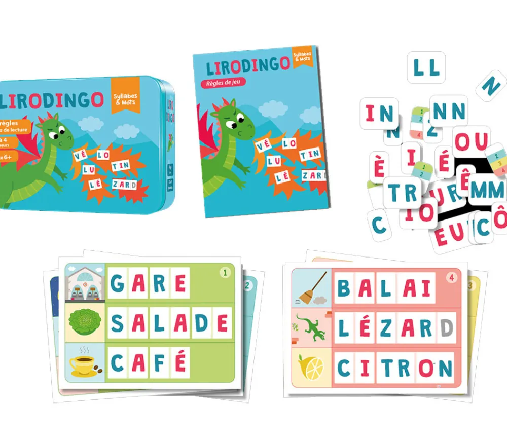 Tout Pour le Jeu Lirodingo GS CE1 - Syllabes et mots
