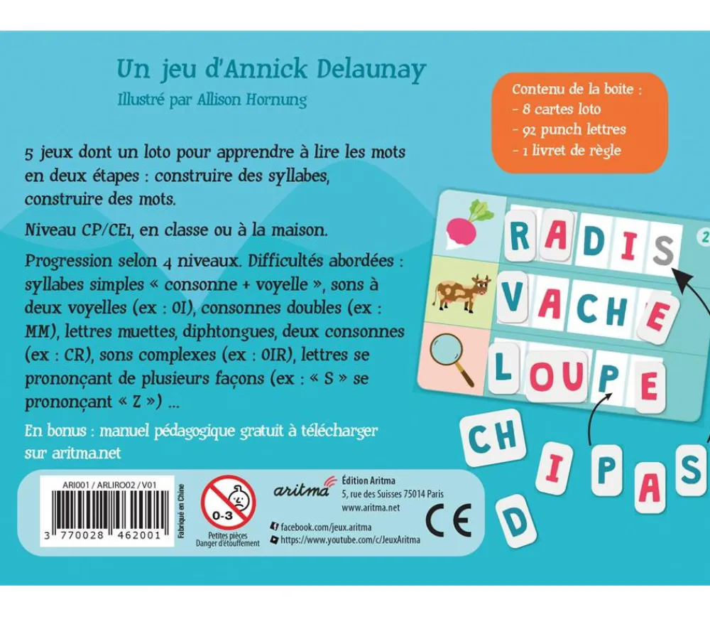 Tout Pour le Jeu Lirodingo GS CE1 - Syllabes et mots