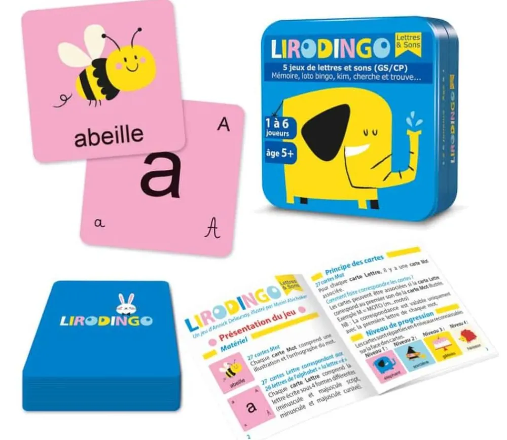 Tout Pour le Jeu Lirodingo GS CP - lettres et sons