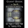 Tout Pour le Jeu Livre A3 Battle Mats plateaux de jeu Giant Book of Sci-Fi
