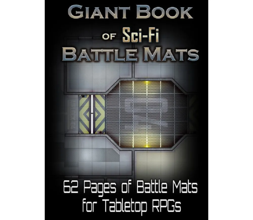 Tout Pour le Jeu Livre A3 Battle Mats plateaux de jeu Giant Book of Sci-Fi