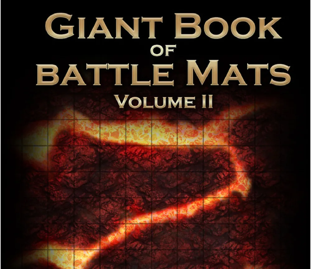 Tout Pour le Jeu Livre A3 Battle Mats plateaux de jeu Giant Book volume 2