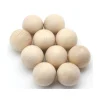 Tout Pour le Jeu Lot 10 balles en bois naturel de cochonnet pour la pétanque 30 mm