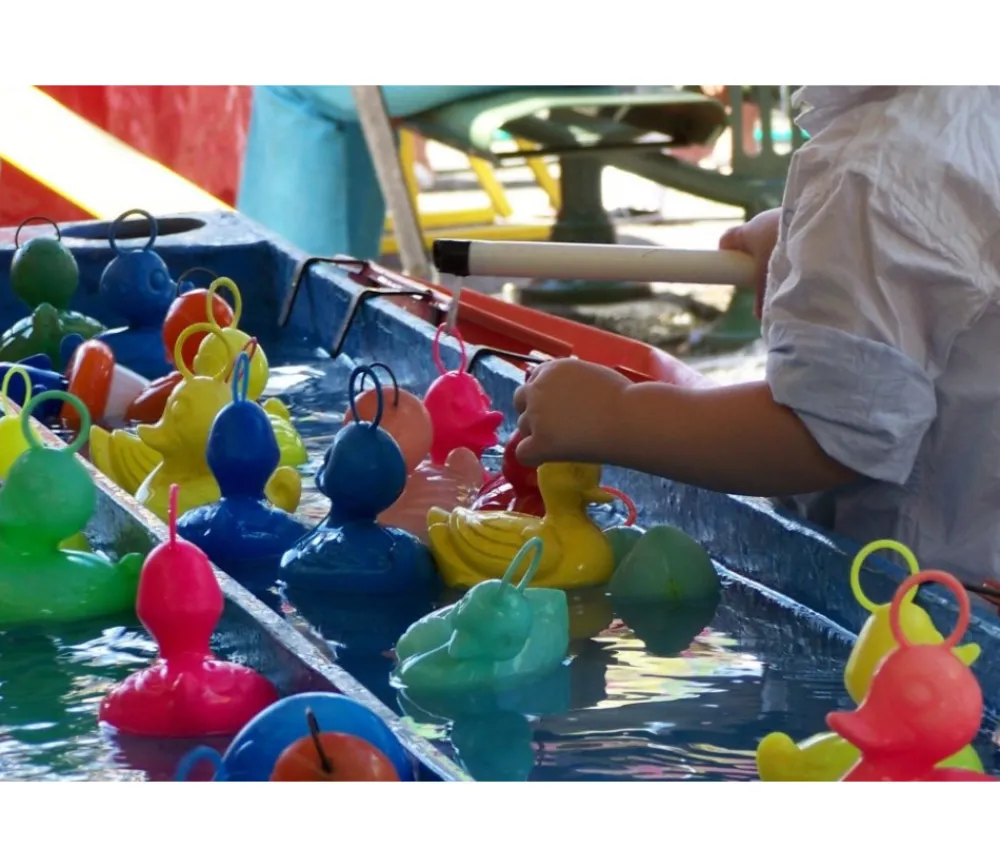 Enfant Tout Pour le Jeu Lot 24 Canards 15 cm pour pêche aux canards
