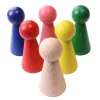 Tout Pour le Jeu Lot 6 pions bois big 52 x 25 mm pour jeu. Grand pion