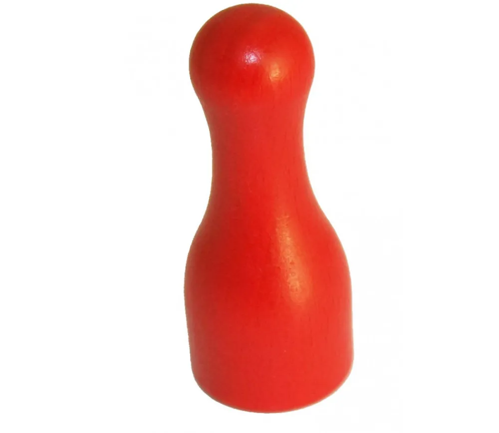 Tout Pour le Jeu lot 6 Pions joueur grand 25x60 mm multicolores - 6 cm de haut