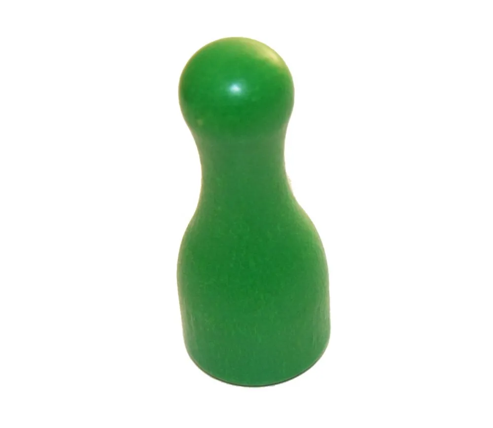 Tout Pour le Jeu lot 6 Pions joueur grand 25x60 mm multicolores - 6 cm de haut