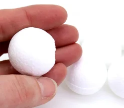 Tout Pour le Jeu Lot de 10 Boules en polystyrène à personnaliser 30 mm