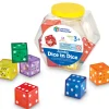Tout Pour le Jeu Lot de 12 Dés double JUMBO 3.2 cm avec 1 dé à l'intérieur