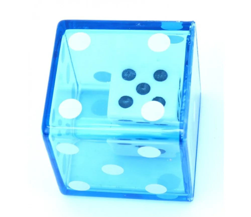 Tout Pour le Jeu Lot de 12 Dés double JUMBO 3.2 cm avec 1 dé à l'intérieur