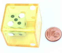 Tout Pour le Jeu Lot de 12 Dés double JUMBO 3.2 cm avec 1 dé à l'intérieur